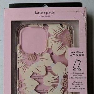 NWOT Kate Spade Hardshell Case MagSafe Hollyhock iPhone 13 Pro Max 12 Pro Max